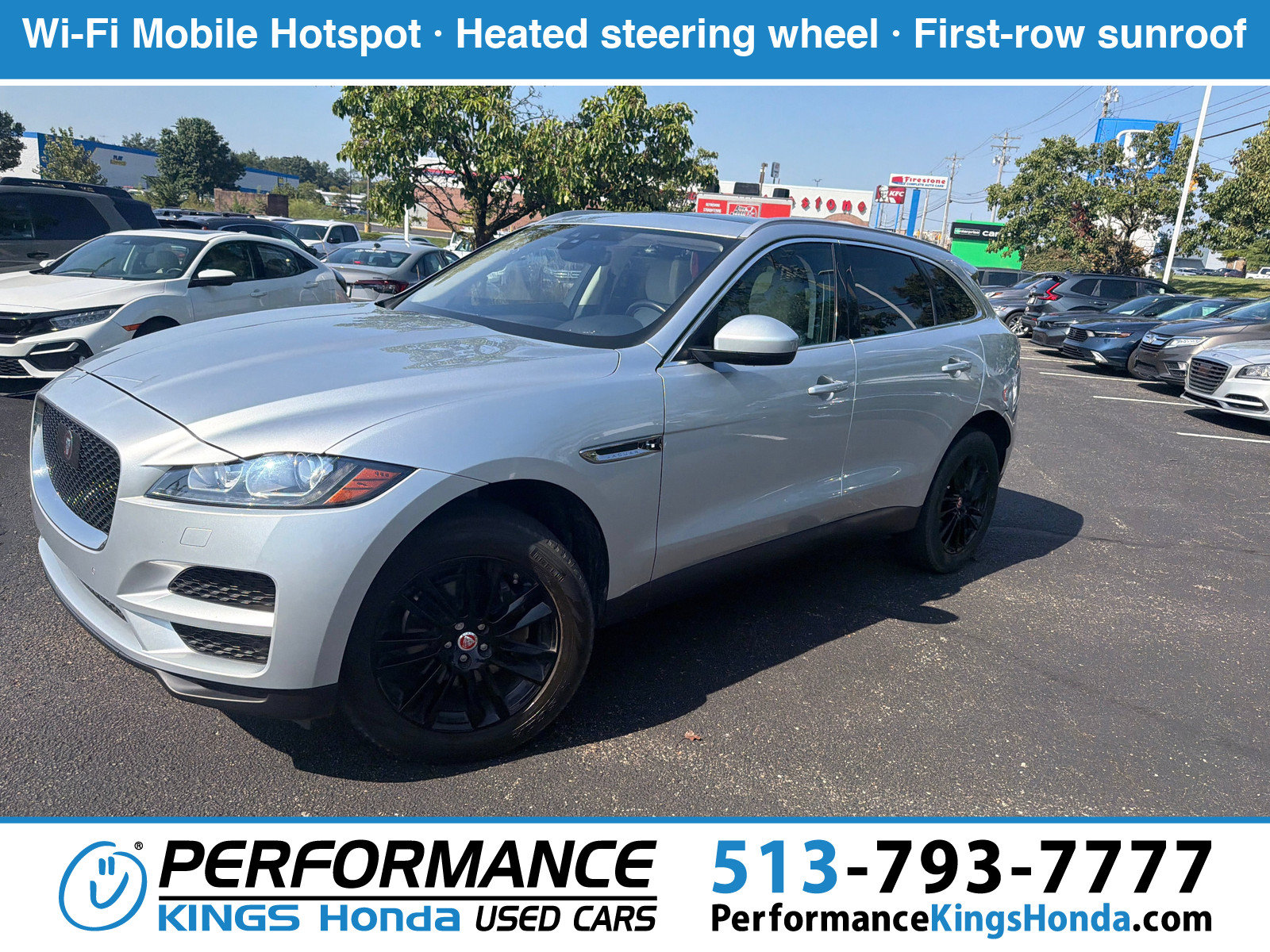 Used 2019 Jaguar F-PACE Prestige AWD/4WD image 1