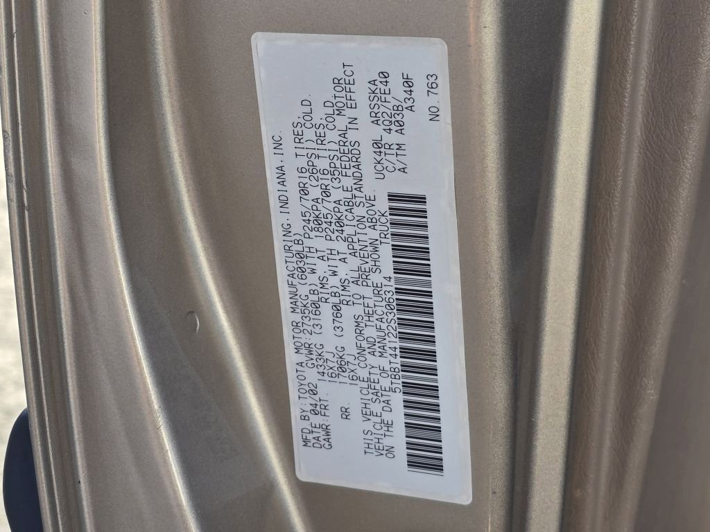 Used 2002 Toyota Tundra SR5 image 31