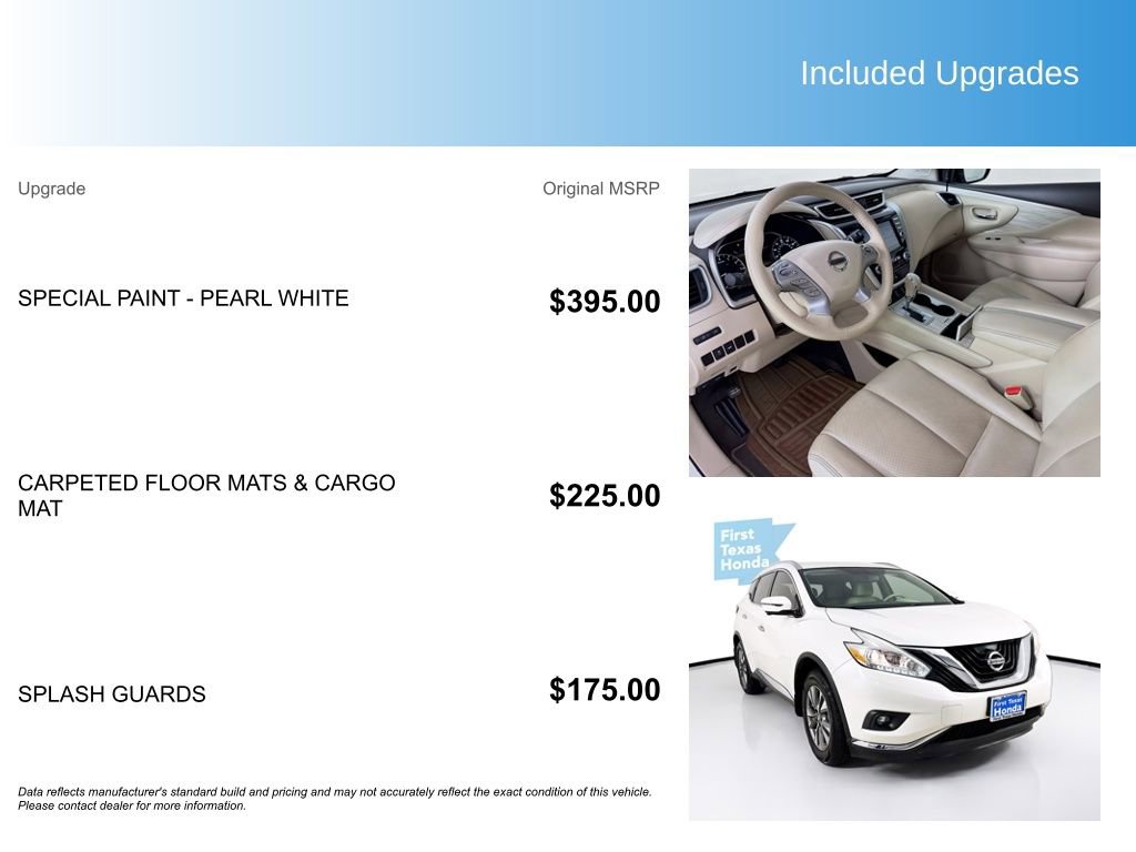 Used 2017 Nissan Murano SL FWD image 5