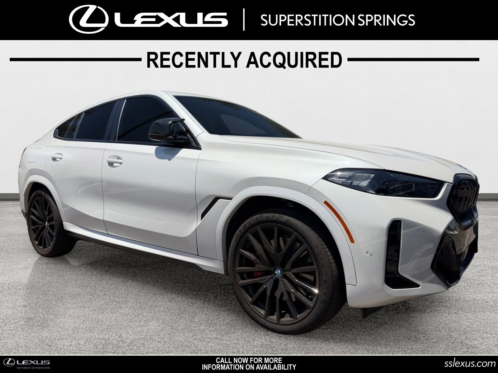 Used 2024 BMW X6 M60i w/ Dynamic Handling Package AWD/4WD image 1