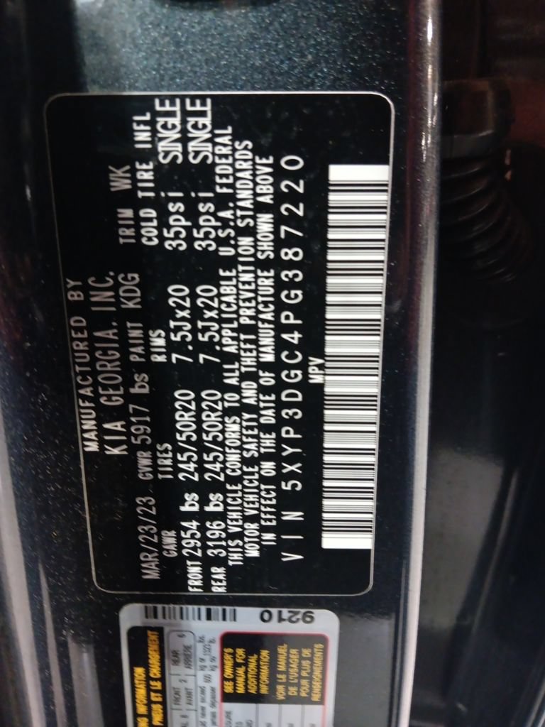 Used 2023 Kia Telluride EX AWD/4WD image 3