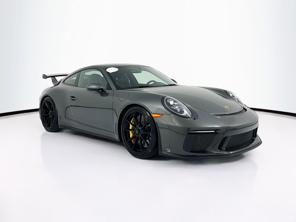Certified 2018 Porsche 911 GT3 w/ Sport Chrono Package RWD image 6