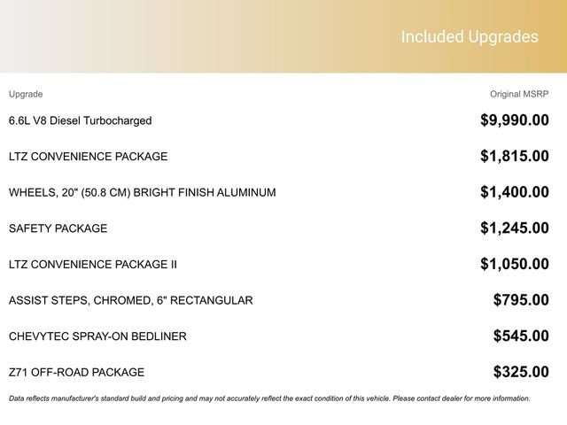New 2026 Chevrolet Silverado 2500 LTZ w/ LTZ Convenience Package image 3