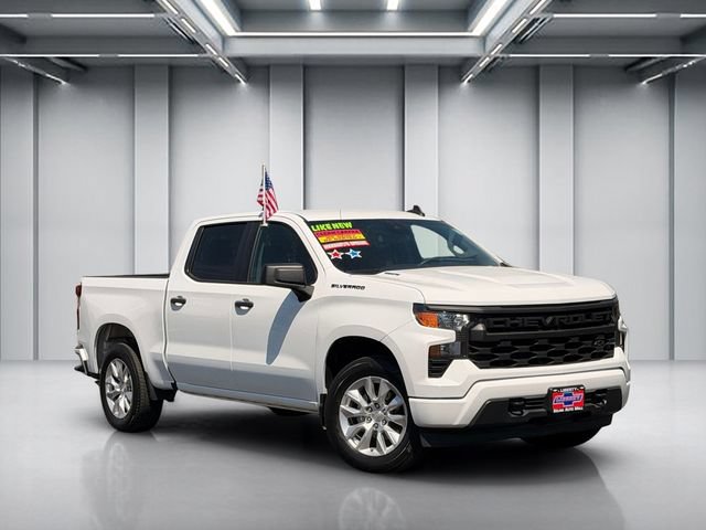 Used 2024 Chevrolet Silverado 1500 Custom w/ LPO, Dark Essentials Package RWD image 1