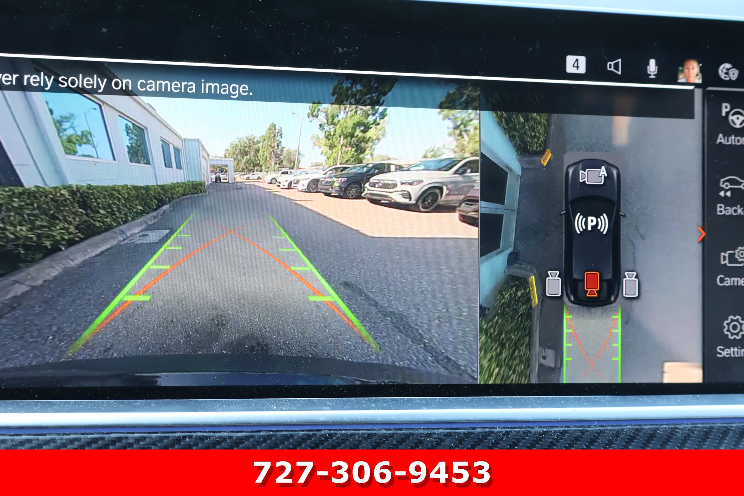 Used 2021 BMW X6 M50i w/ Executive Package AWD/4WD image 4
