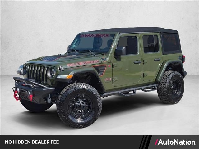 Used 2021 Jeep Wrangler Unlimited Rubicon w/ LED Lighting Group AWD/4WD image 1