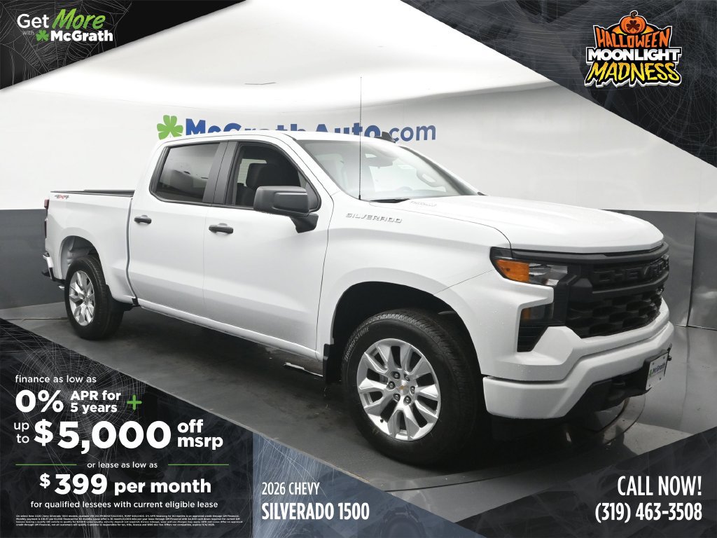 New 2026 Chevrolet Silverado 1500 Custom