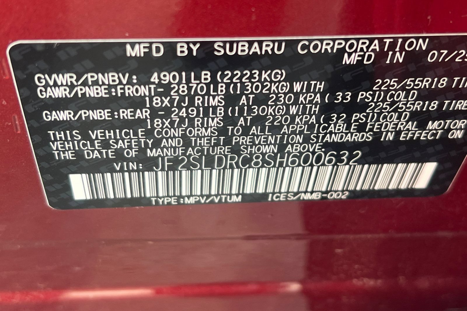 Used 2025 Subaru Forester Limited AWD/4WD image 24