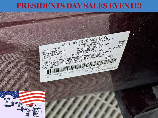 Used 2020 Lincoln Nautilus Reserve w/ Equipment Group 201A image 34