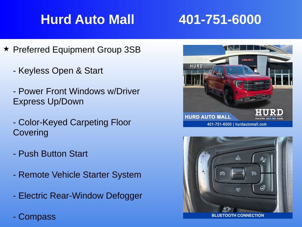 Used 2023 GMC Sierra 1500 Elevation w/ LPO, Elevation Black Package image 12