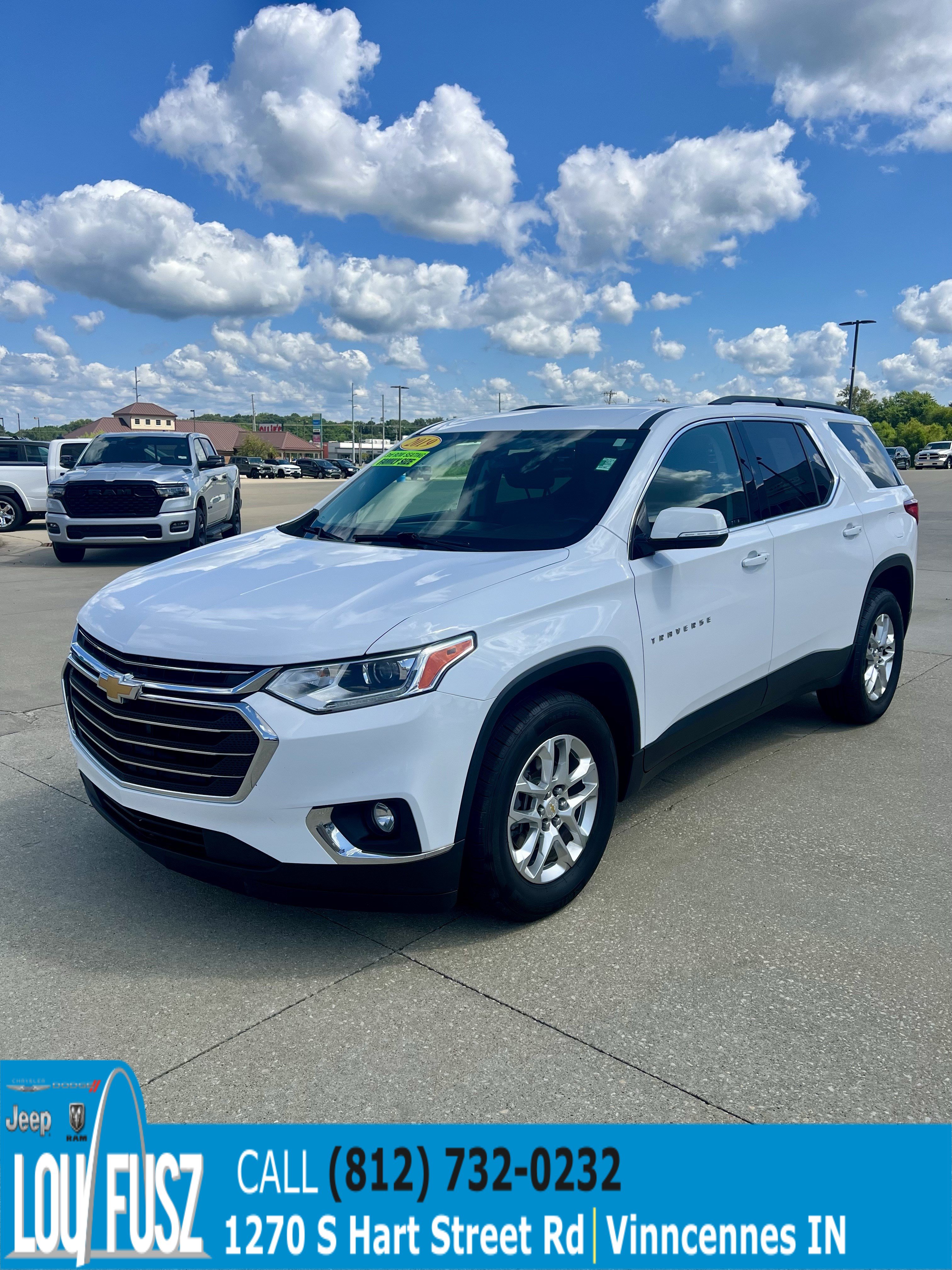 Used 2019 Chevrolet Traverse LT FWD image 3