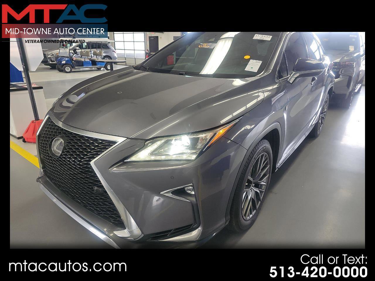 Used 2017 Lexus RX 350 F Sport w/ Accessory Package