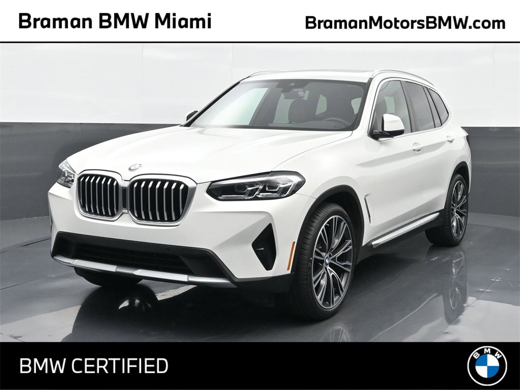 Certified 2023 BMW X3 sDrive30i w/ Convenience Package