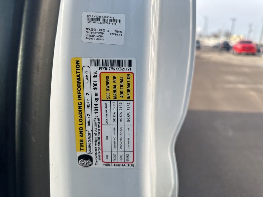 Used 2019 Ford Transit 250 130 Low Roof w/ Exterior Upgrade Package image 21