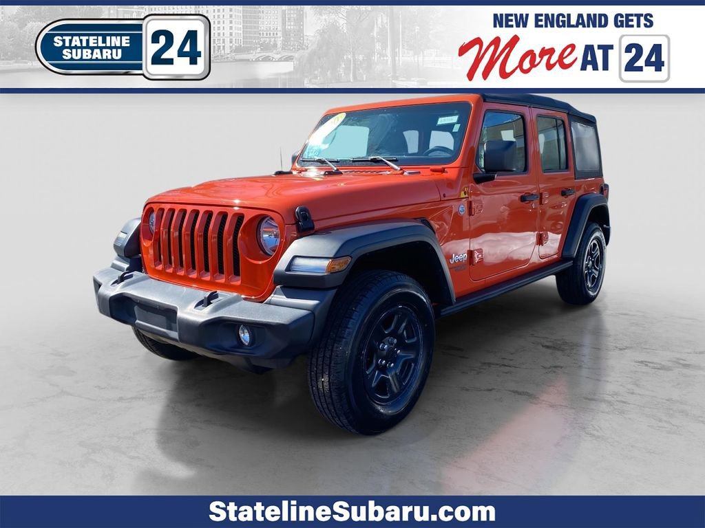 Used 2020 Jeep Wrangler Unlimited Sport image 1