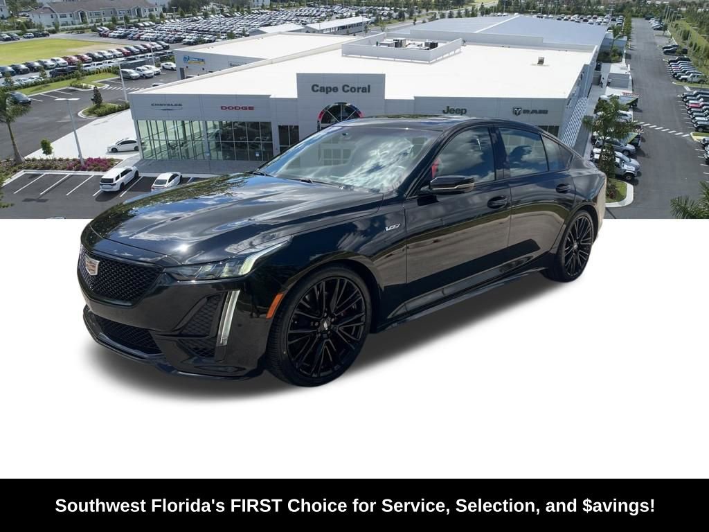 Used 2022 Cadillac CT5 V w/ Premium Package image 2