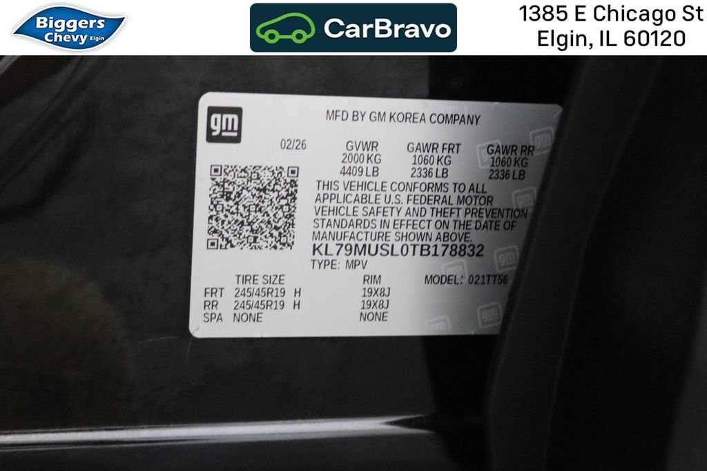 Certified 2026 Chevrolet TrailBlazer RS w/ Convenience Package AWD/4WD image 33