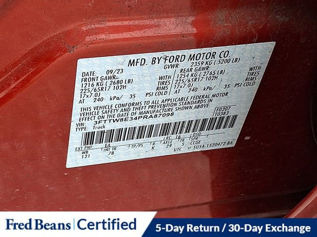 Certified 2023 Ford Maverick XLT w/ XLT Luxury Package image 28