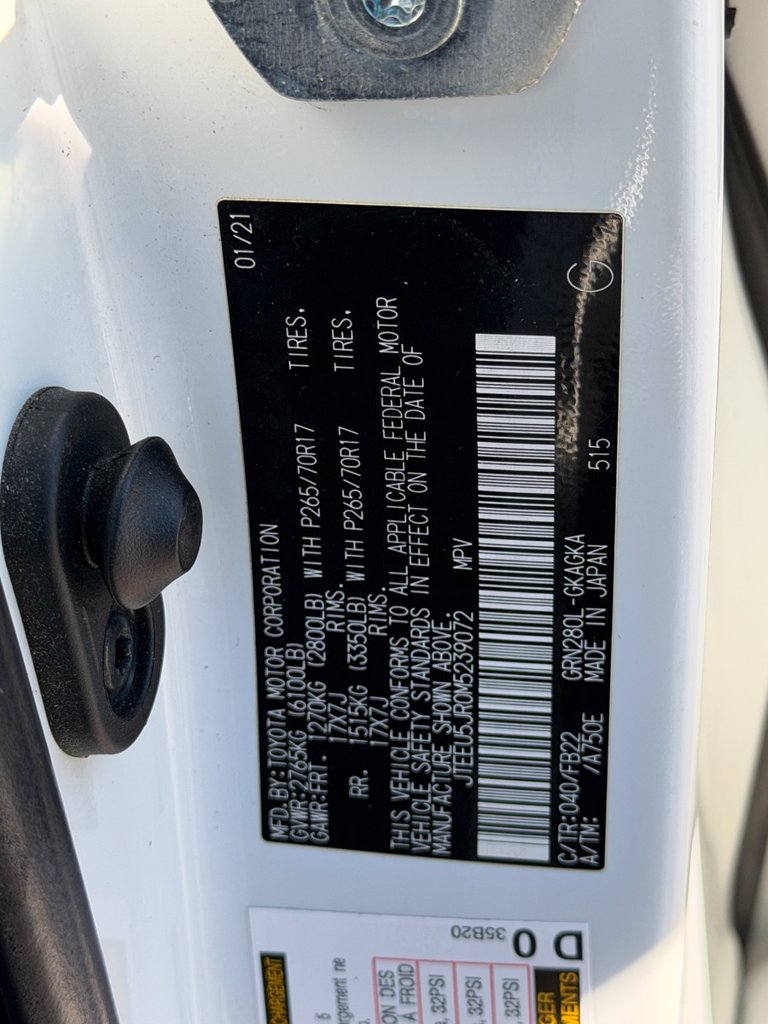 Used 2021 Toyota 4Runner SR5 RWD image 27