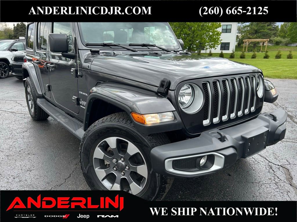 Used 2023 Jeep Wrangler Unlimited Sahara w/ Dual Top Group AWD/4WD image 1