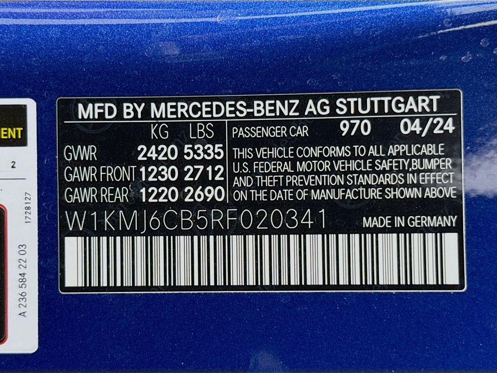 Used 2024 Mercedes-Benz CLE 53 AMG 4MATIC image 33
