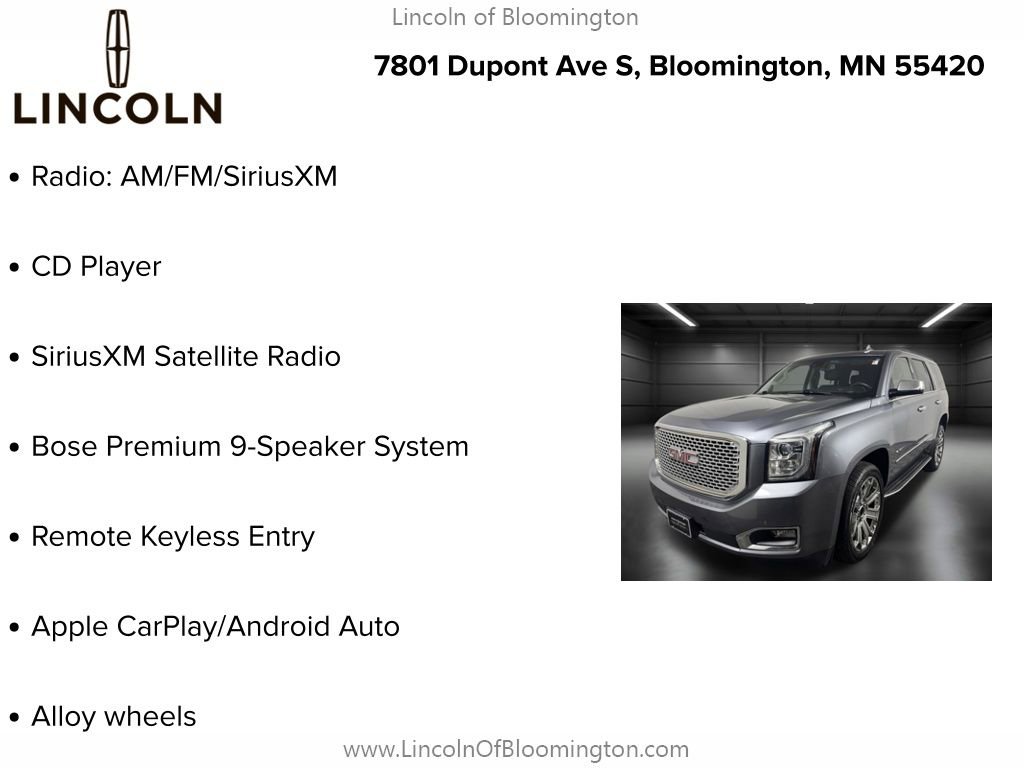 Used 2018 GMC Yukon SLT AWD/4WD image 5