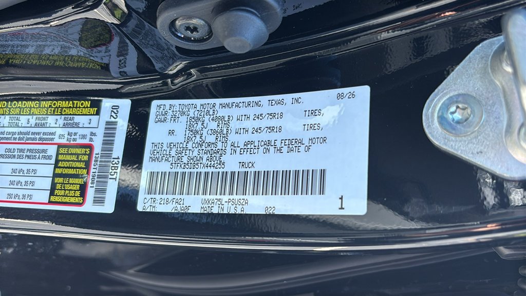 New 2026 Toyota Tundra SR AWD/4WD image 31