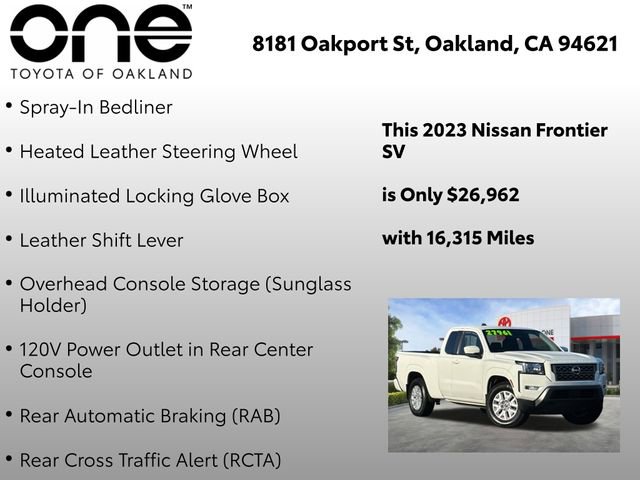 Used 2023 Nissan Frontier SV w/ SV Convenience Package image 33