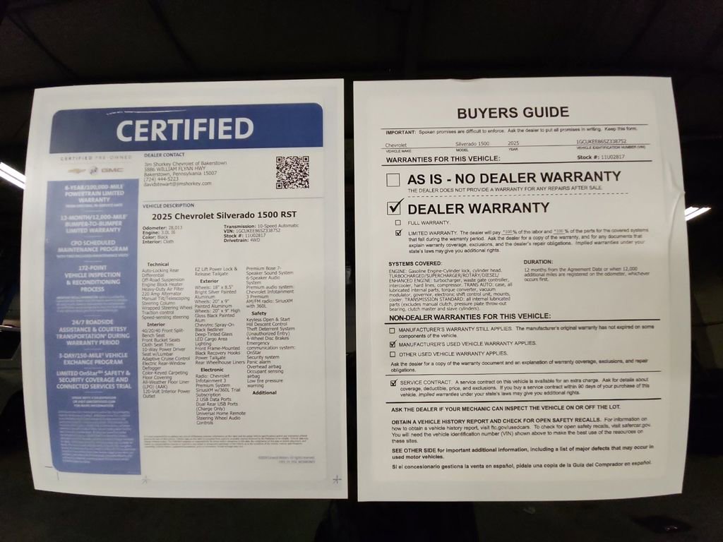 Certified 2025 Chevrolet Silverado 1500 RST image 35