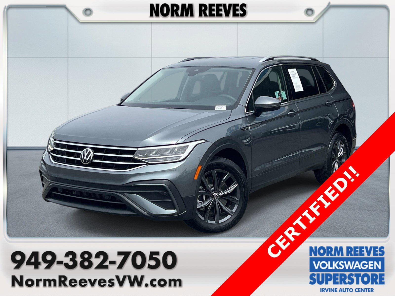 Certified 2023 Volkswagen Tiguan SE image 1