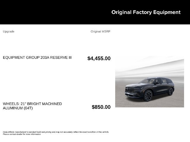 New 2026 Lincoln Nautilus Reserve AWD/4WD image 9