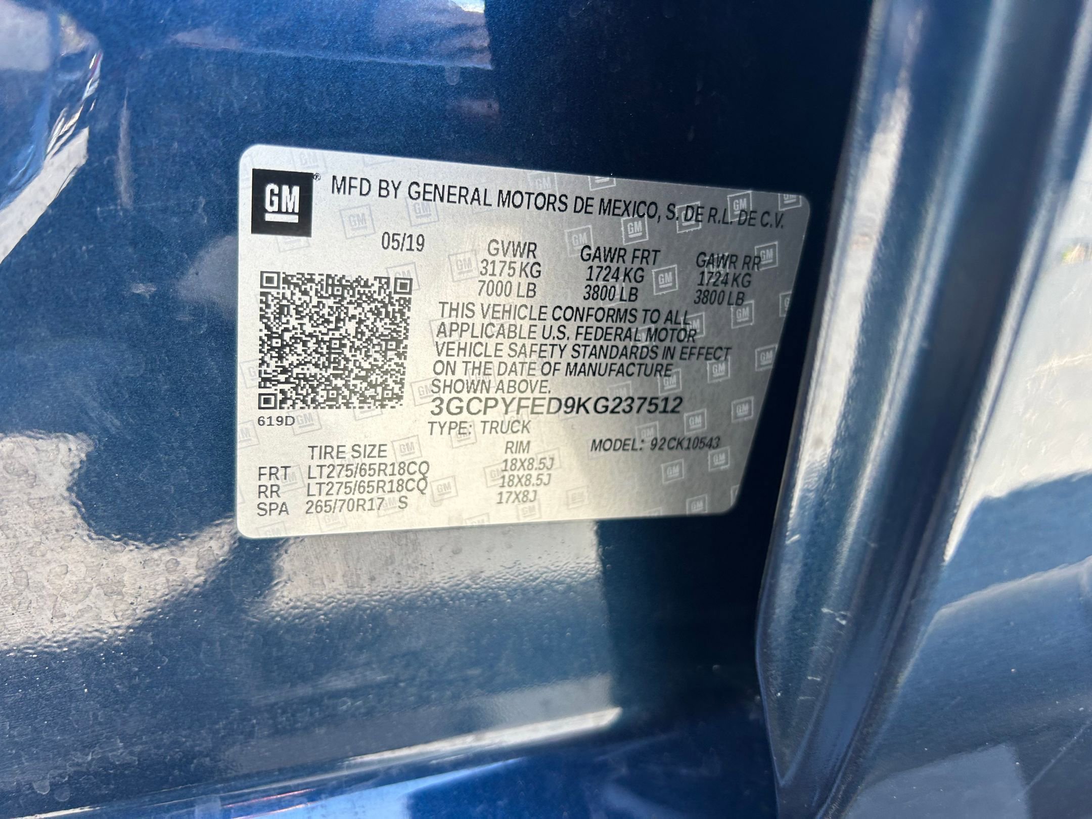 Used 2019 Chevrolet Silverado 1500 LT Trail Boss AWD/4WD image 33