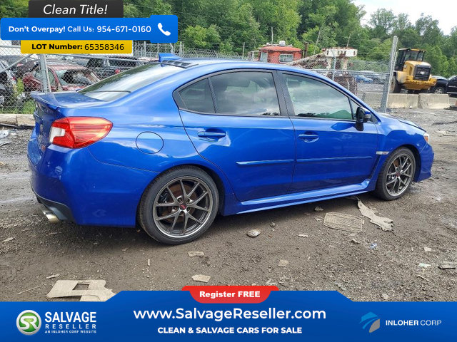 Used 2017 Subaru WRX STI Limited AWD/4WD image 4