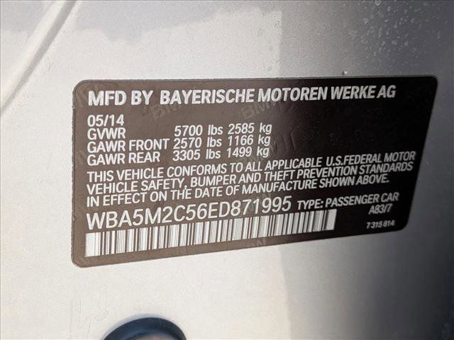 Used 2014 BMW 535i Gran Turismo RWD image 23