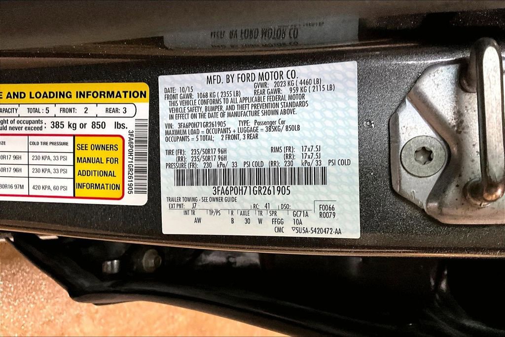 Used 2016 Ford Fusion SE FWD image 34