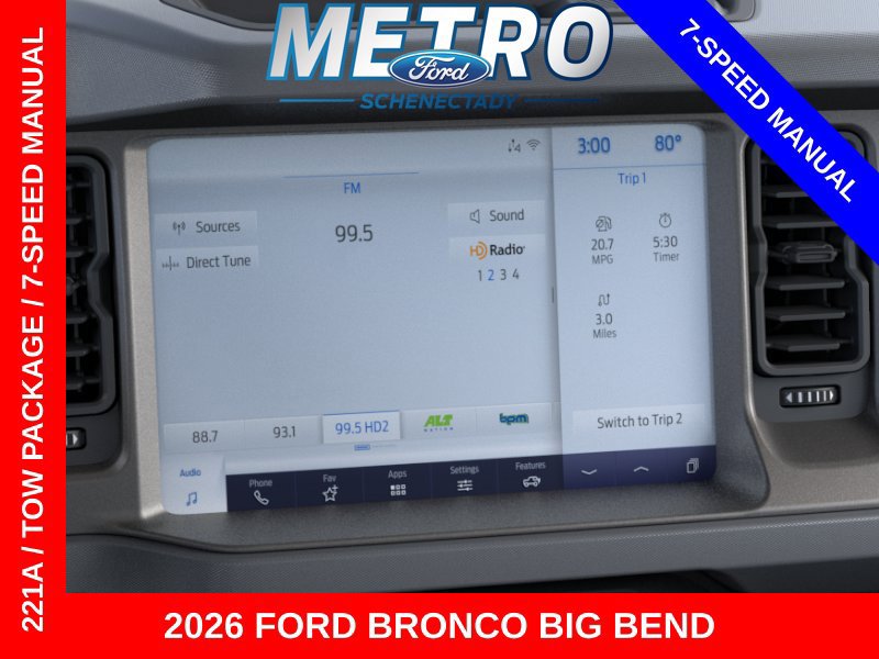 New 2026 Ford Bronco Big Bend AWD/4WD image 15