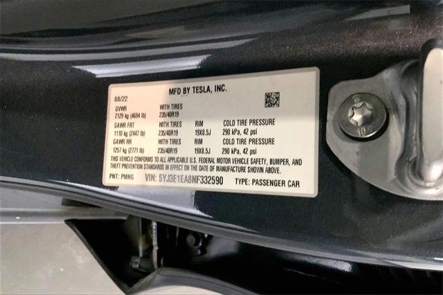 Used 2022 Tesla Model 3 Base image 8