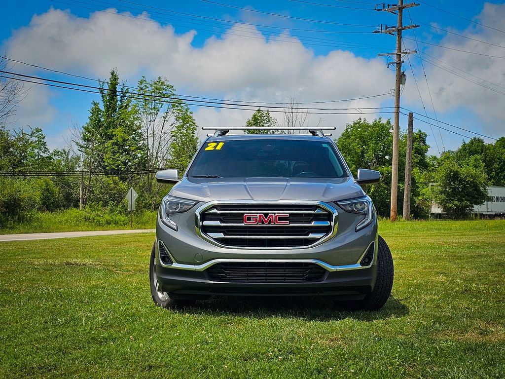 Used 2021 GMC Terrain SLT w/ Infotainment Package II AWD/4WD image 9