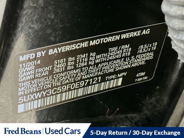 Used 2015 BMW X3 xDrive28d image 35