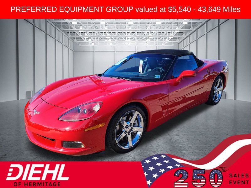 Used 2007 Chevrolet Corvette Convertible w/ Preferred Equipment Group RWD 360° Tour