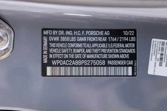 Used 2023 Porsche 718 Cayman GT4 w/ Chrono Package image 57