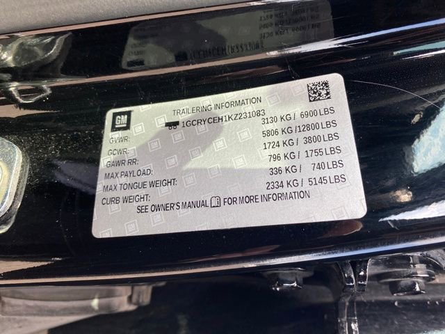 Certified 2019 Chevrolet Silverado 1500 Custom Trail Boss w/ Custom Convenience Package image 23