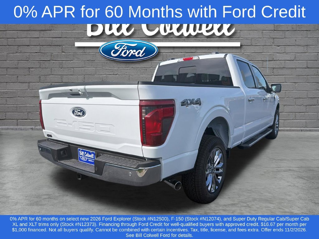 New 2026 Ford F150 XLT w/ Equipment Group 302A MID AWD/4WD image 3
