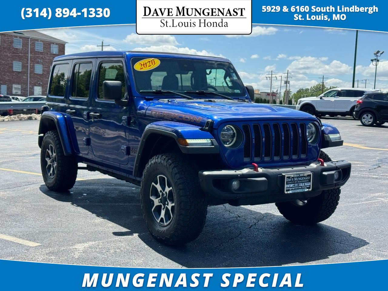Used 2020 Jeep Wrangler Unlimited Rubicon AWD/4WD image 1