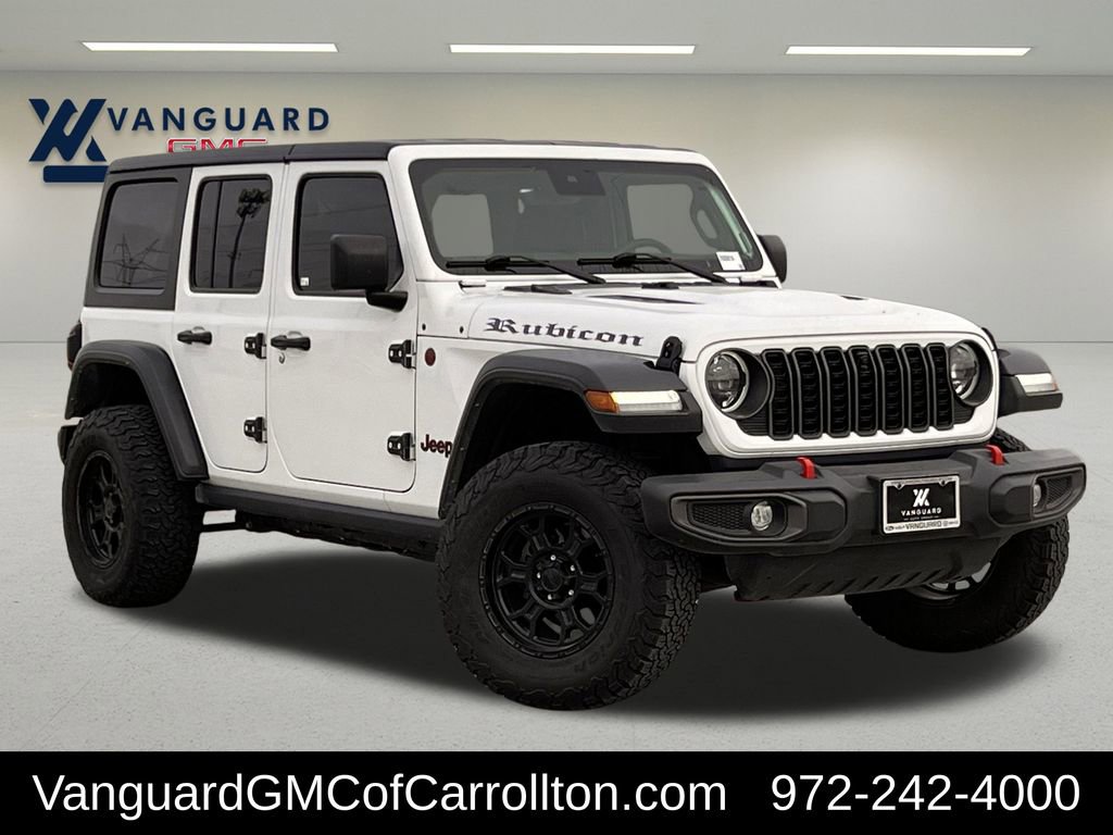 Used 2024 Jeep Wrangler Unlimited Rubicon w/ Technology Group image 1