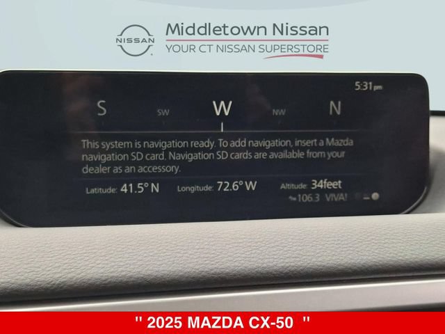 Used 2025 MAZDA CX-50 AWD 2.5 S w/ Weather Package image 23