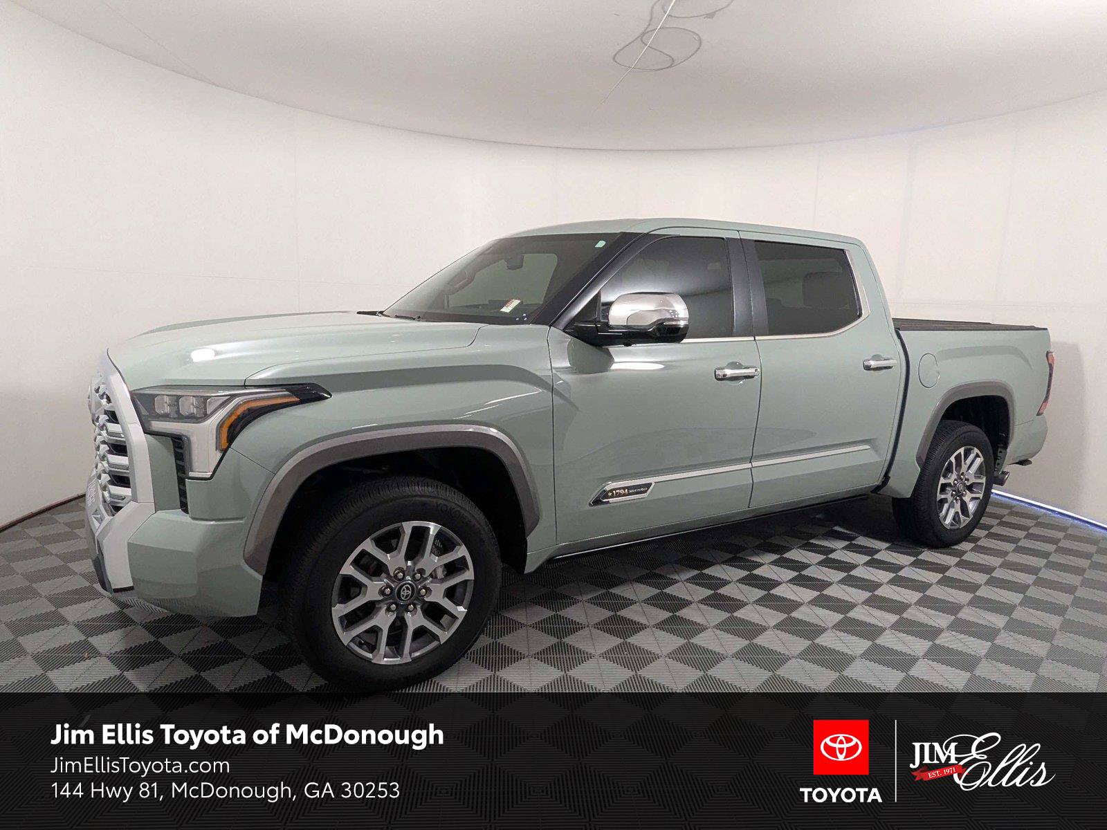 Certified 2025 Toyota Tundra 1794 Edition AWD/4WD image 1