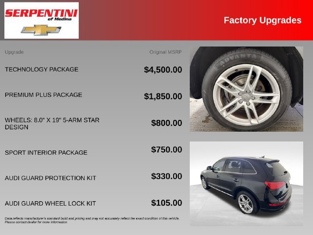 Used 2016 Audi Q5 2.0T Premium Plus w/ Technology Package AWD/4WD image 5