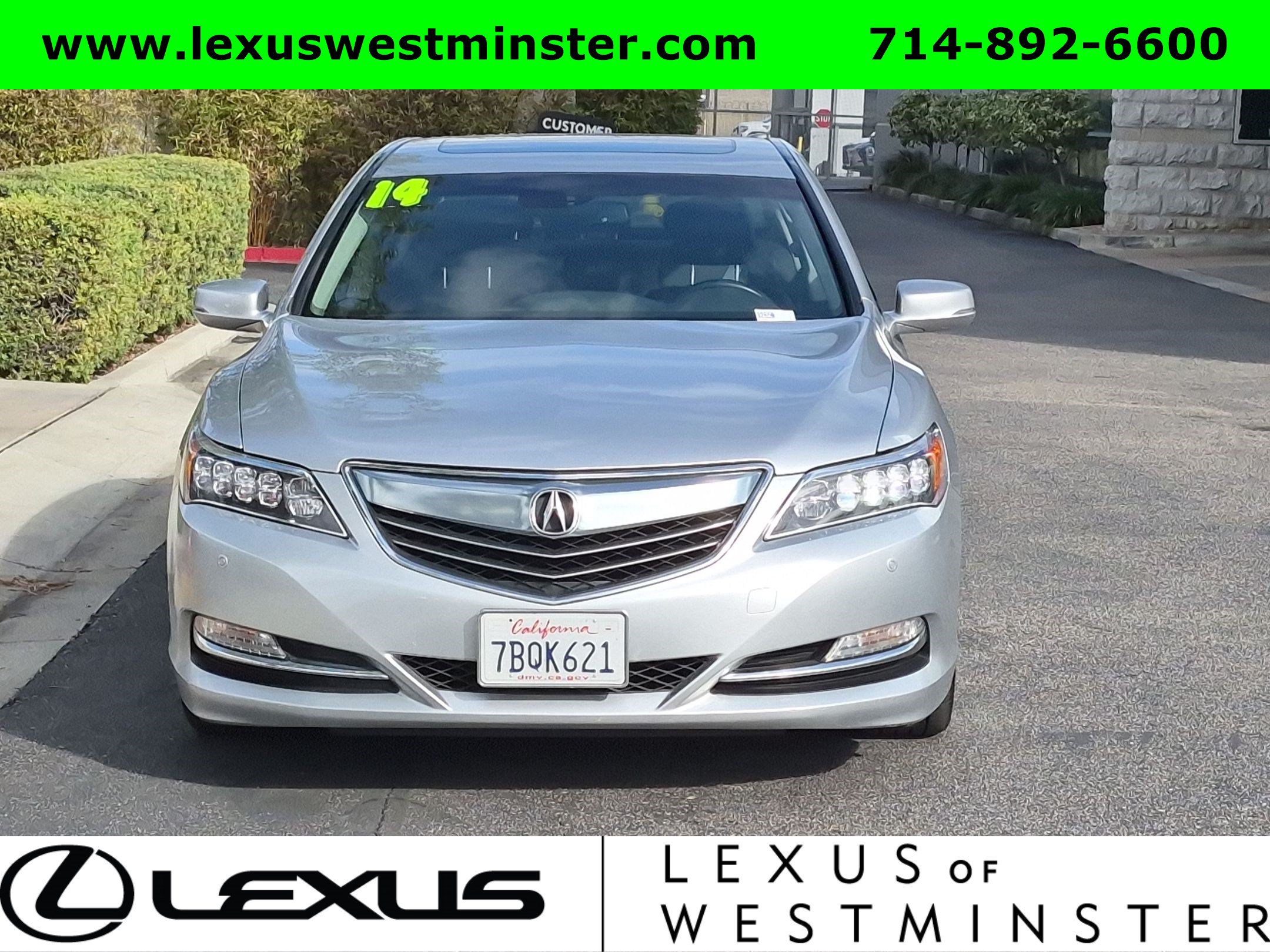 Used 2014 Acura RLX w/ Advance Package FWD image 2