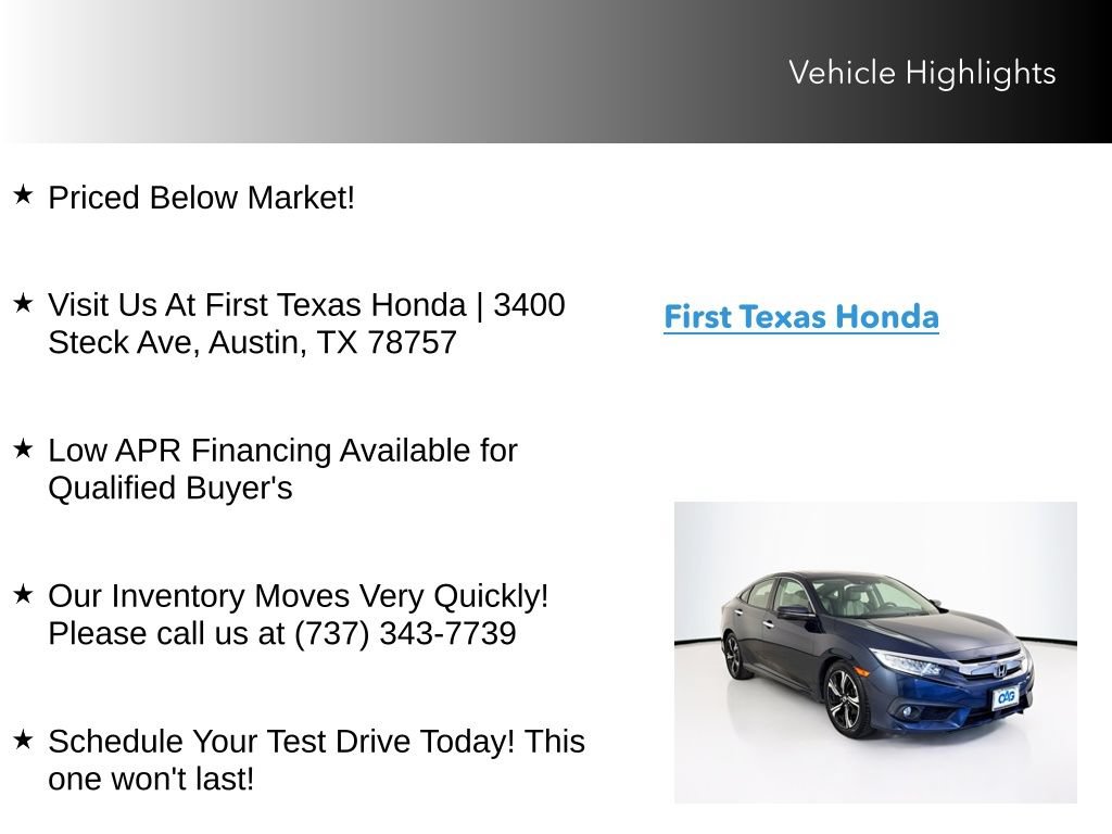 Used 2017 Honda Civic Touring image 10